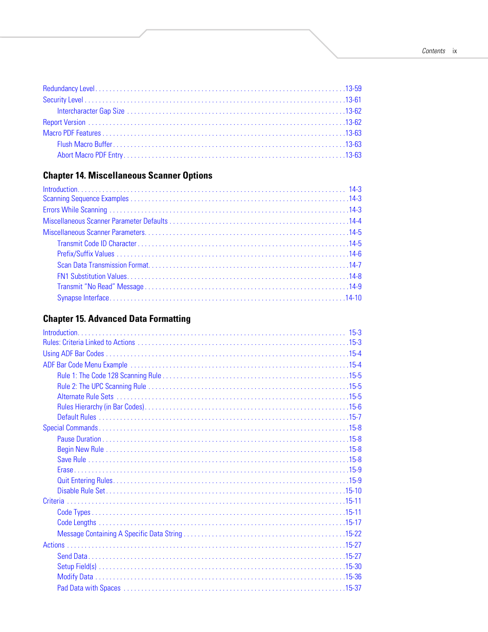 Symbol Technologies DS 3408 User Manual | Page 11 / 396