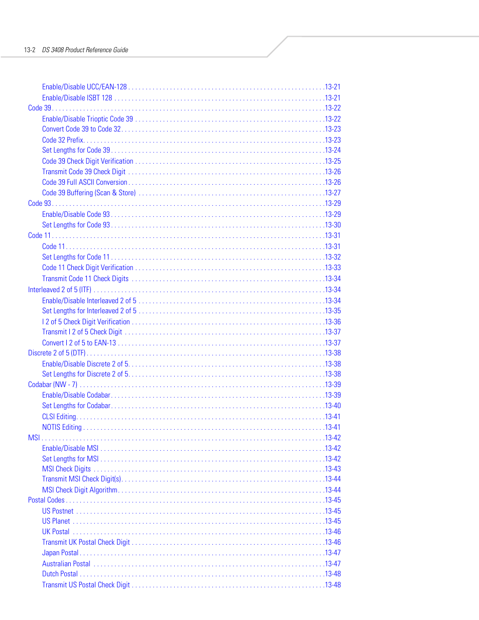 Symbol Technologies DS 3408 User Manual | Page 160 / 396