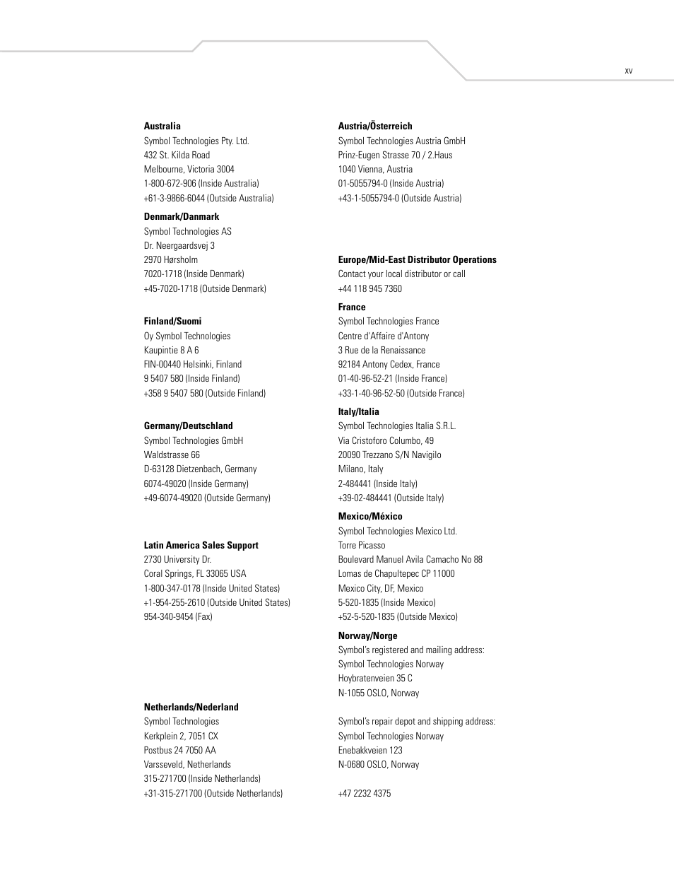 Symbol Technologies DS 3408 User Manual | Page 17 / 396