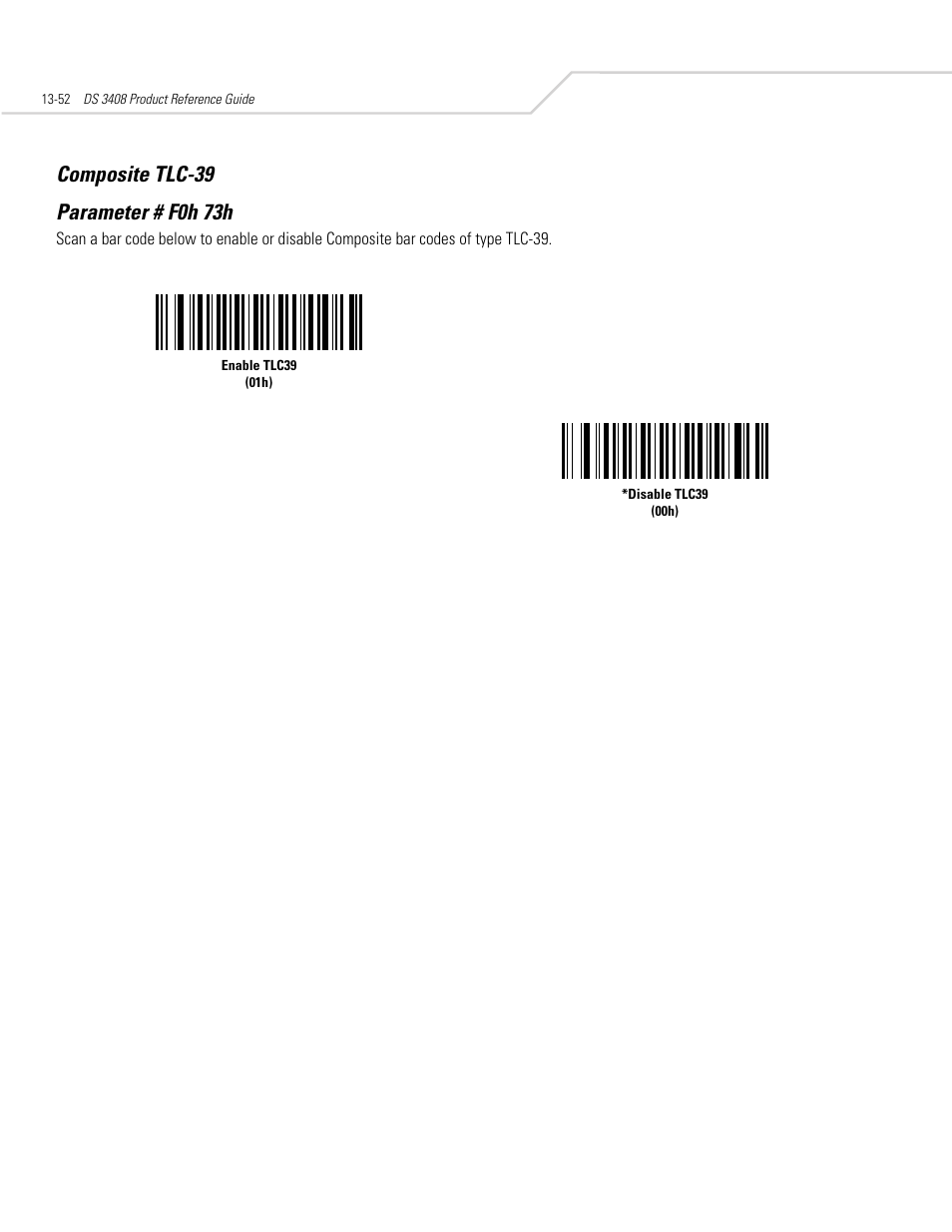 Composite tlc-39, Composite tlc-39 -52 | Symbol Technologies DS 3408 User Manual | Page 210 / 396
