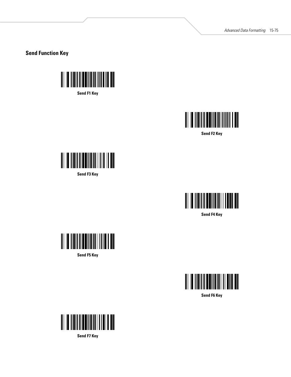 Send function key | Symbol Technologies DS 3408 User Manual | Page 307 / 396