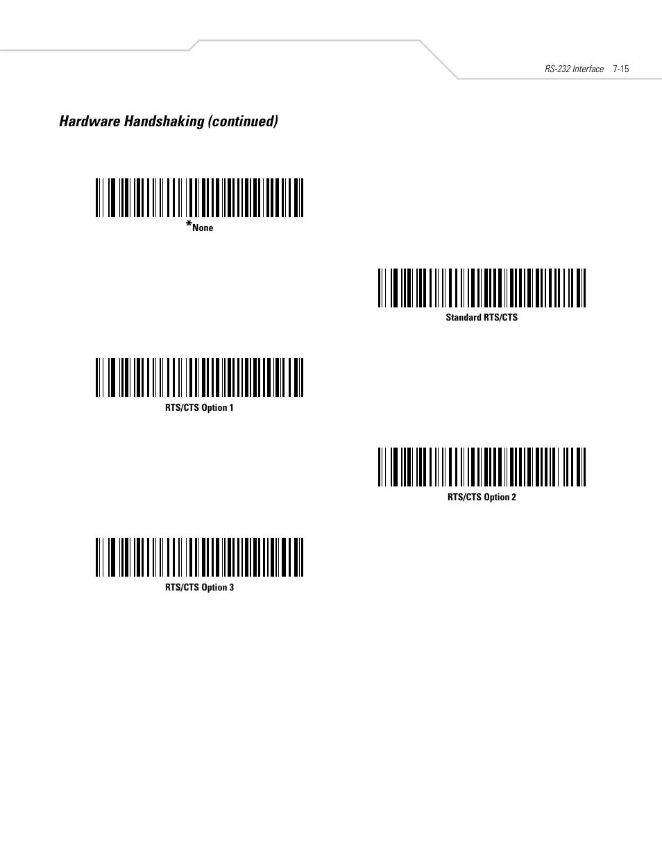 Hardware handshaking (continued), Hardware handshaking (continued) -15 | Symbol Technologies DS 3408 User Manual | Page 97 / 396