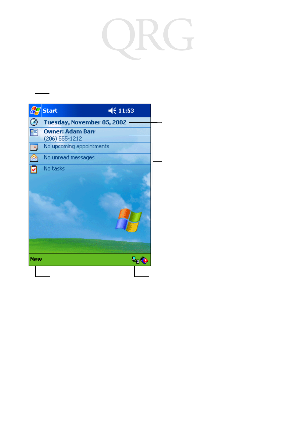 Navigation bar and command bar | Symbol Technologies PPT 8800 User Manual | Page 14 / 36