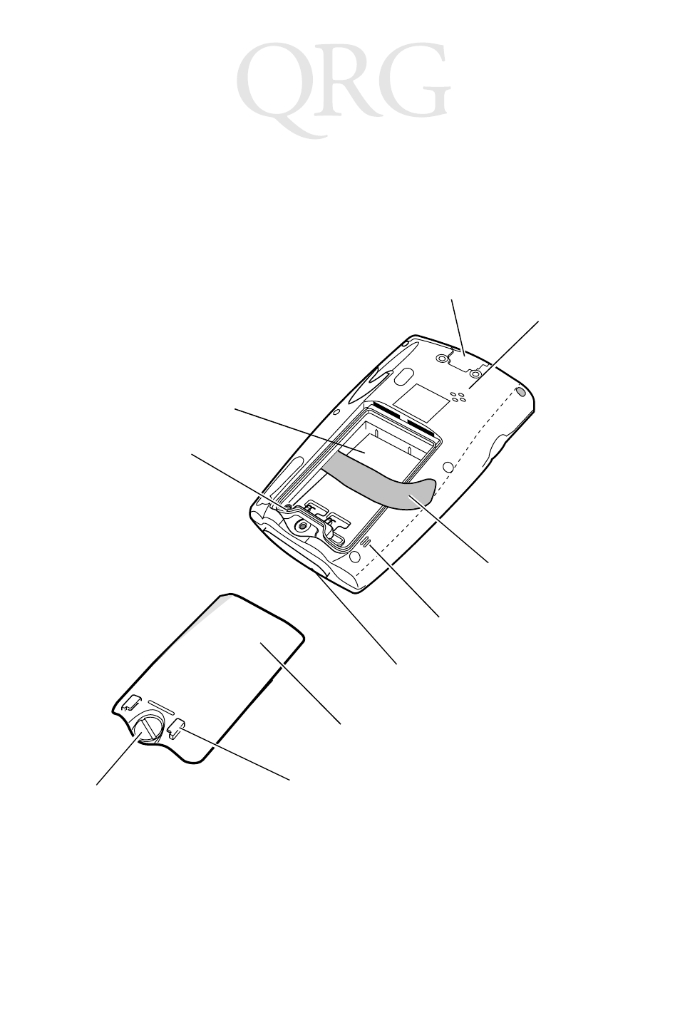 Parts of the terminal (continued) | Symbol Technologies PPT 8800 User Manual | Page 6 / 36