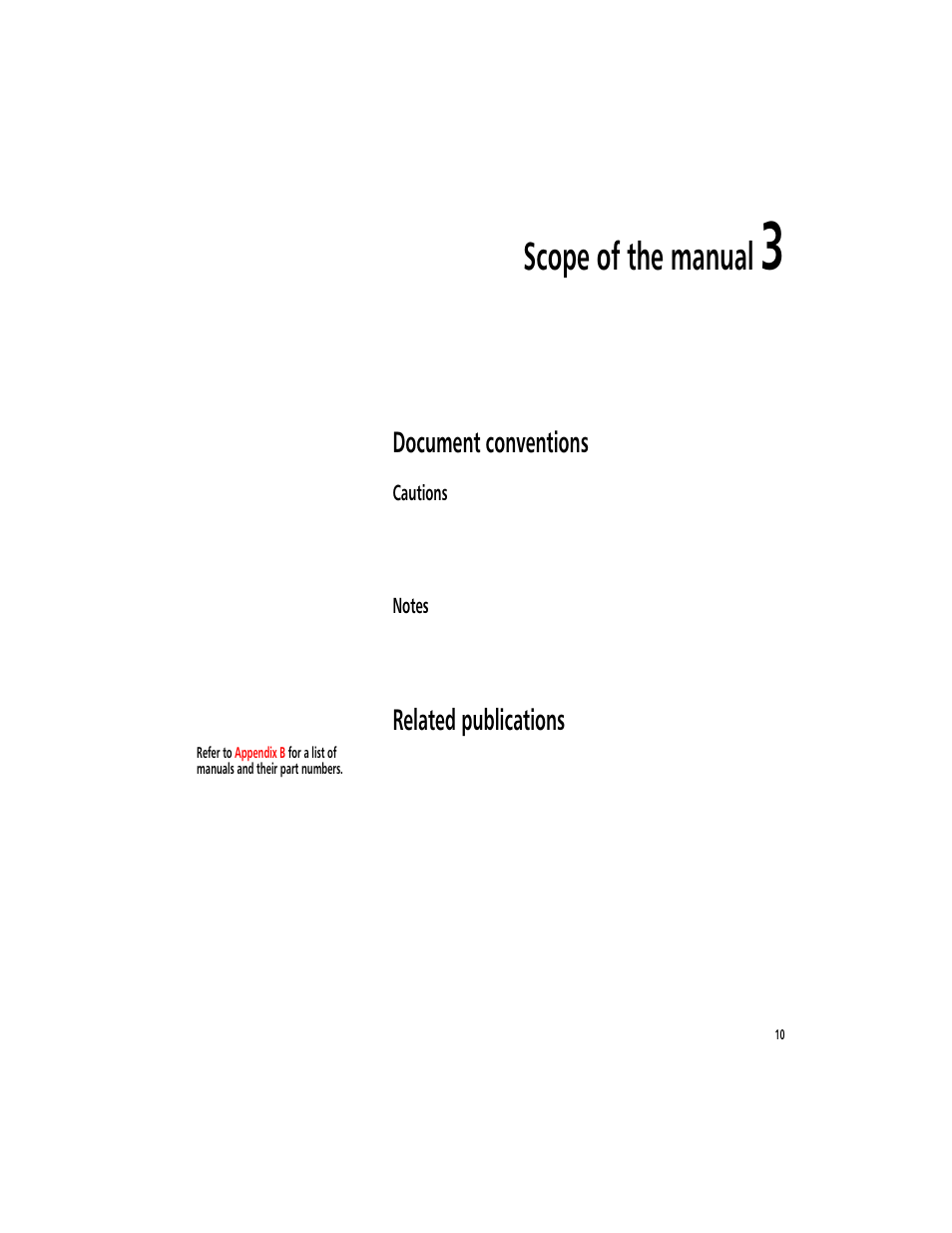 Scope of the manual 3, Document conventions, Cautions | Notes, Related publications, Scope of the manual | Symbol Technologies MicroBase MRC-921 User Manual | Page 12 / 37