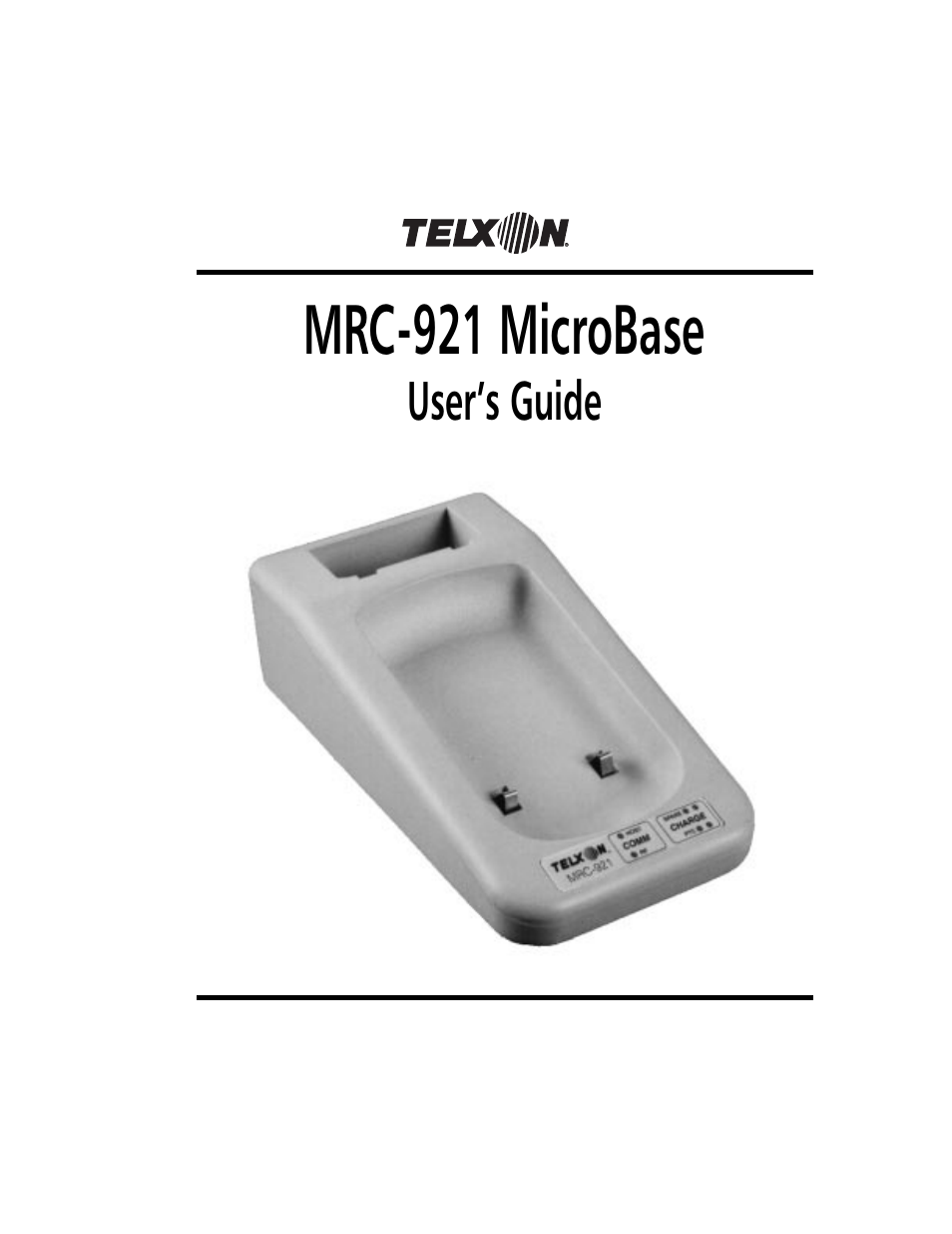 Mrc-921 microbase | Symbol Technologies MicroBase MRC-921 User Manual | Page 3 / 37