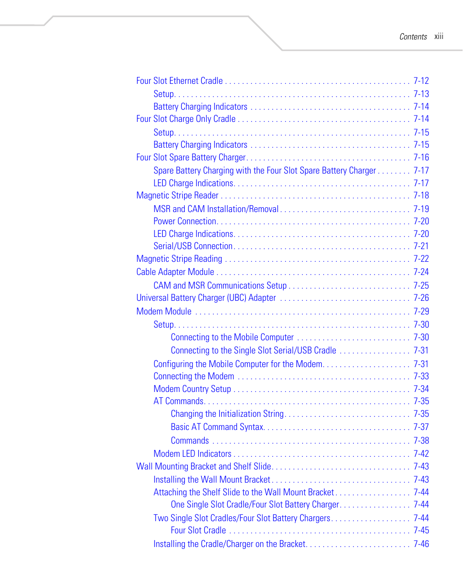 Symbol Technologies MC9000-G User Manual | Page 15 / 530