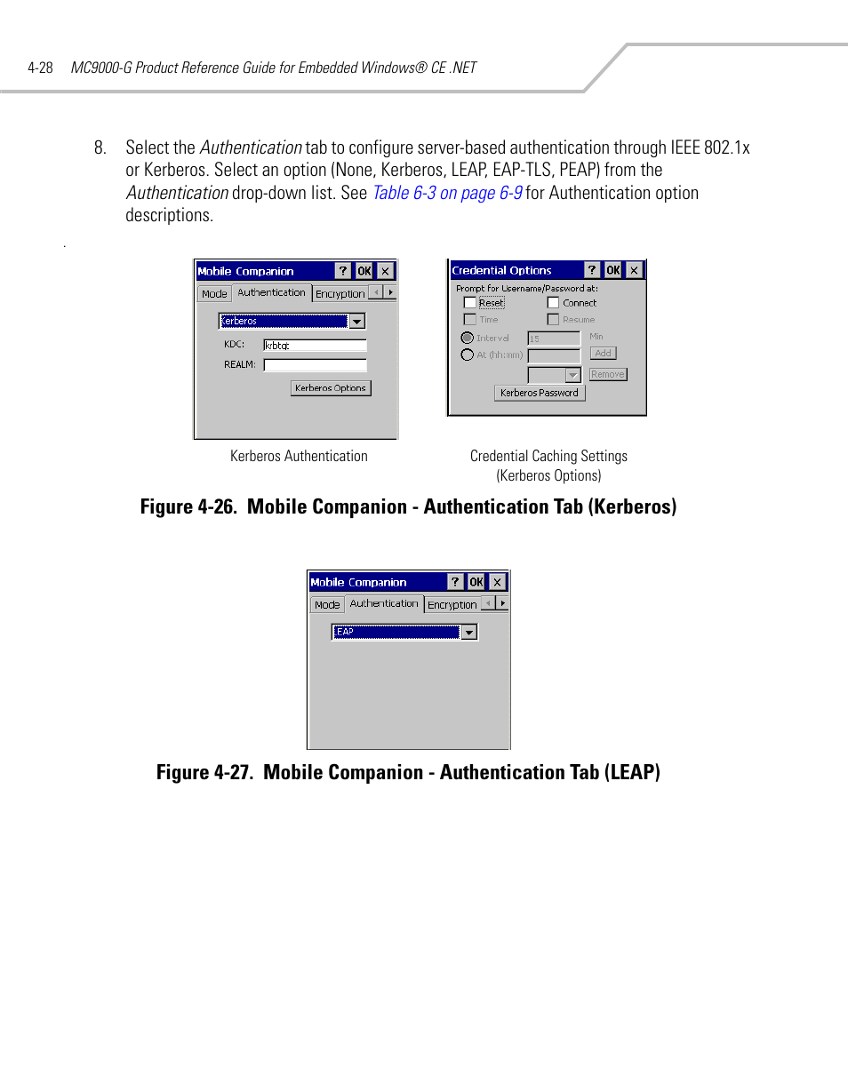 Symbol Technologies MC9000-G User Manual | Page 190 / 530