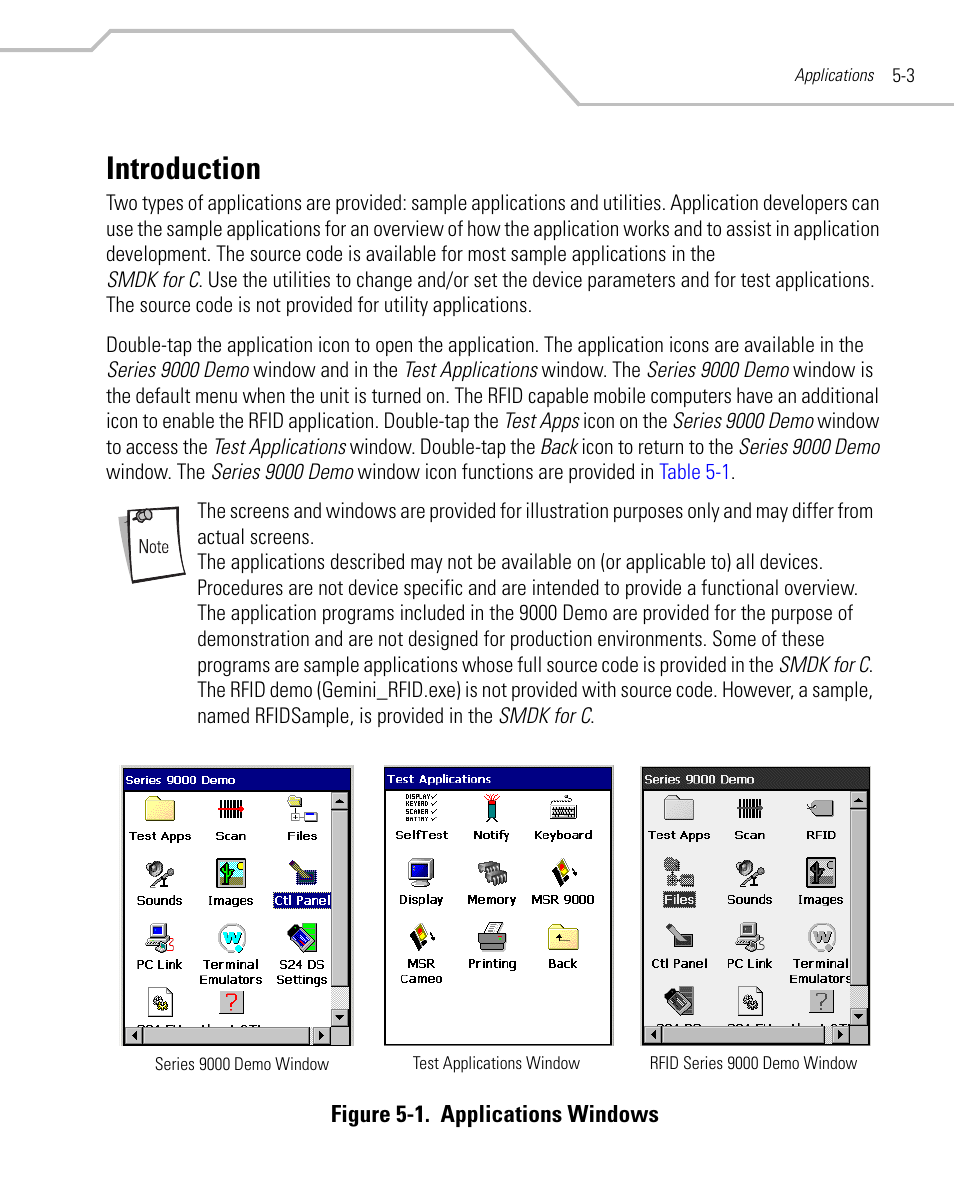 Introduction, Introduction -3 | Symbol Technologies MC9000-G User Manual | Page 197 / 530