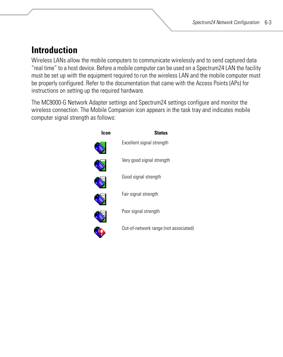 Introduction, Introduction -3 | Symbol Technologies MC9000-G User Manual | Page 239 / 530
