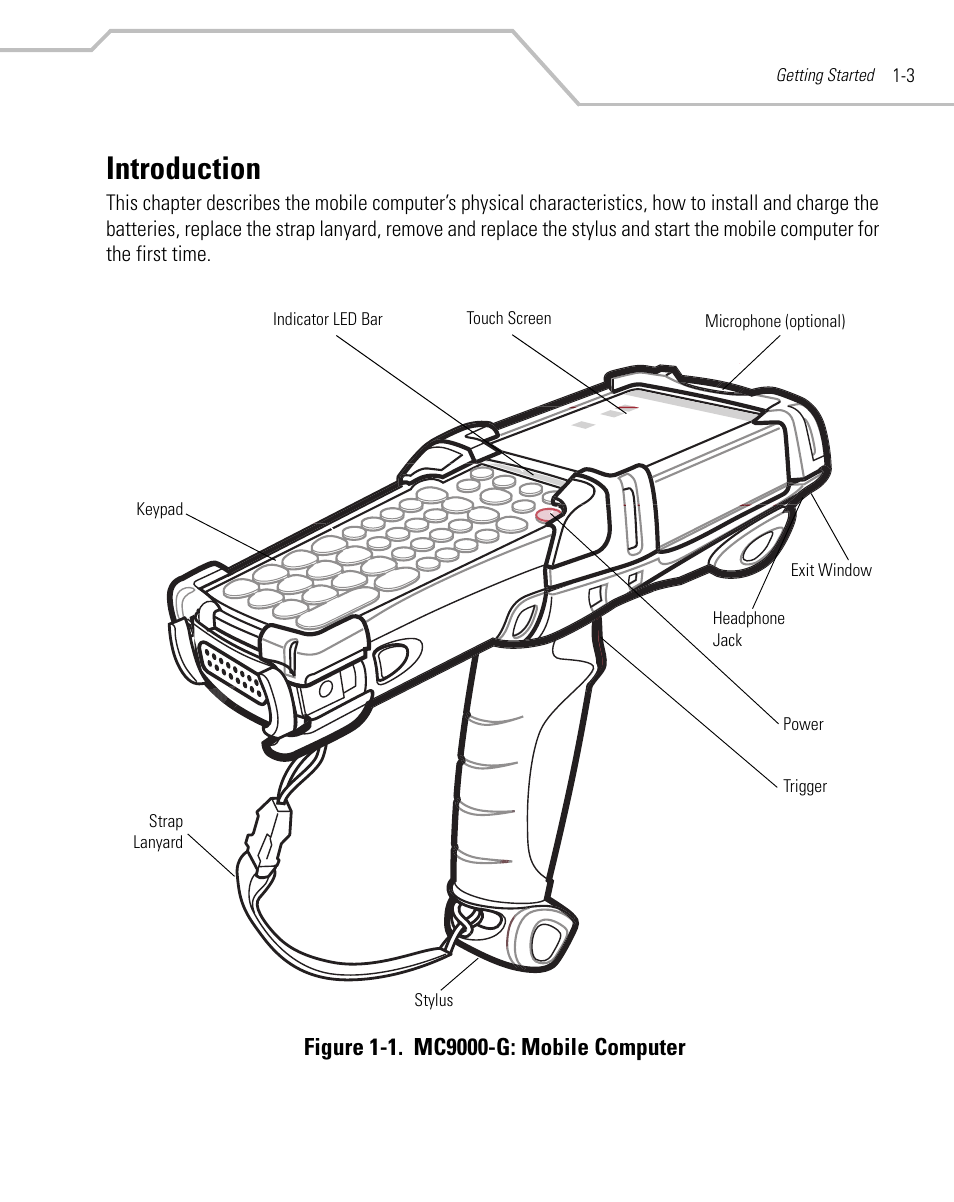 Introduction, Introduction -3 | Symbol Technologies MC9000-G User Manual | Page 33 / 530