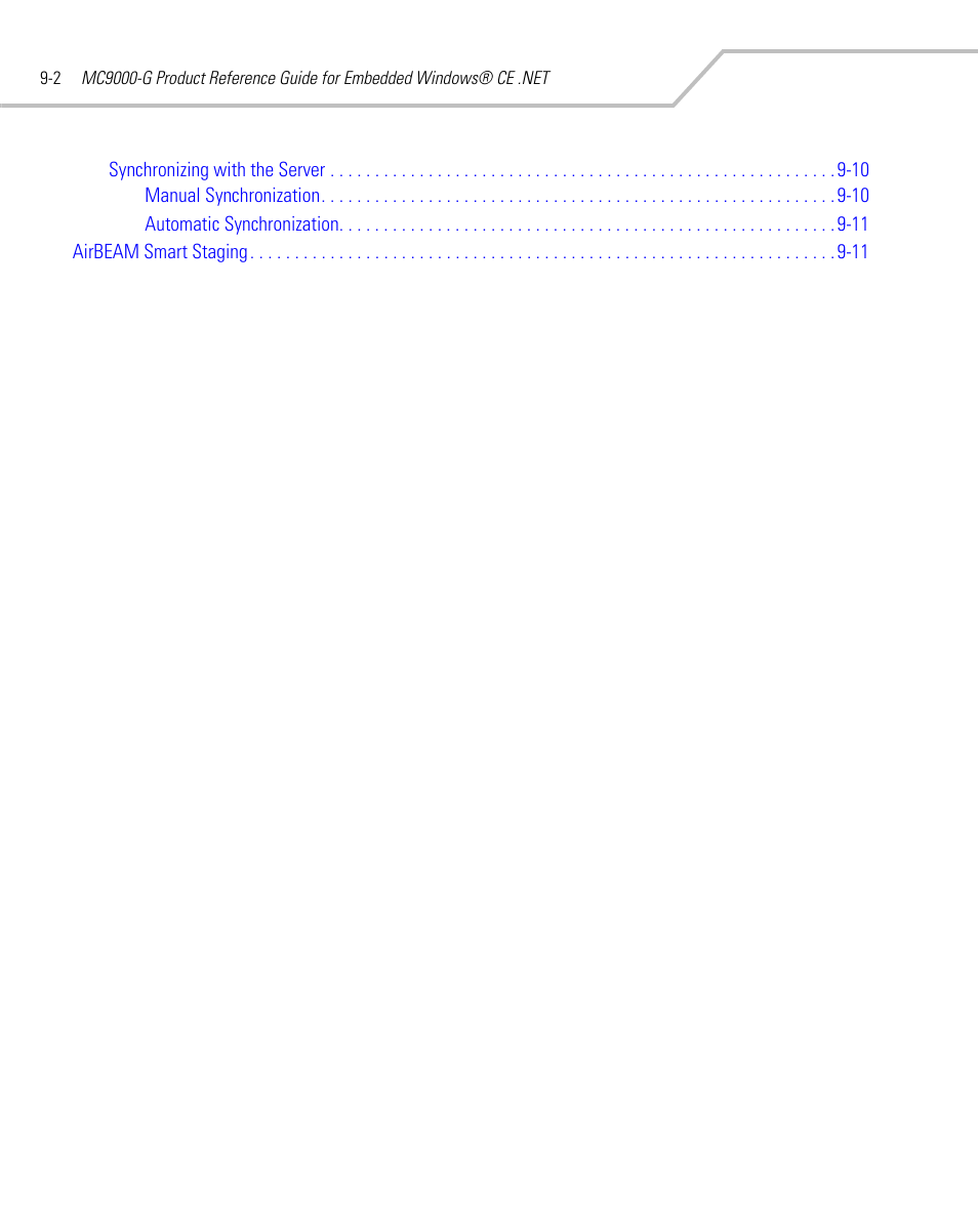 Symbol Technologies MC9000-G User Manual | Page 330 / 530