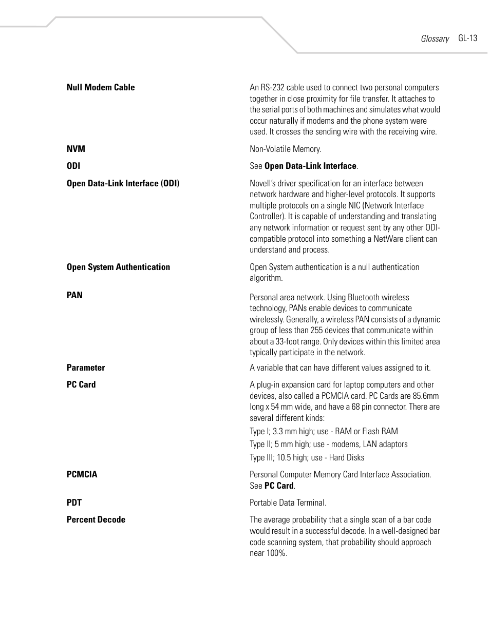 Symbol Technologies MC9000-G User Manual | Page 511 / 530