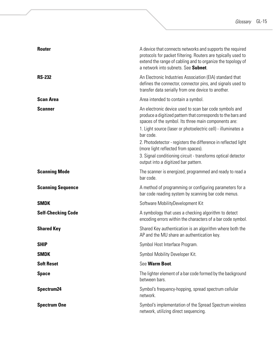 Symbol Technologies MC9000-G User Manual | Page 513 / 530