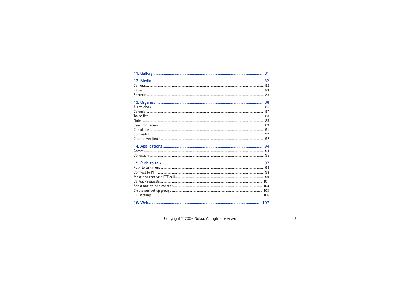 Symbol Technologies 6103 User Manual | Page 7 / 140