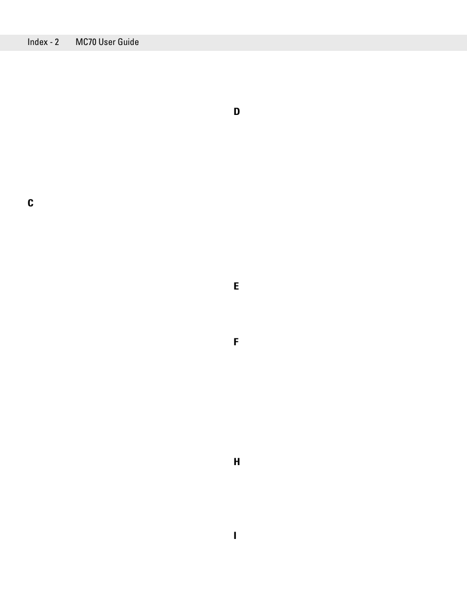 Symbol Technologies MC70 User Manual | Page 158 / 166