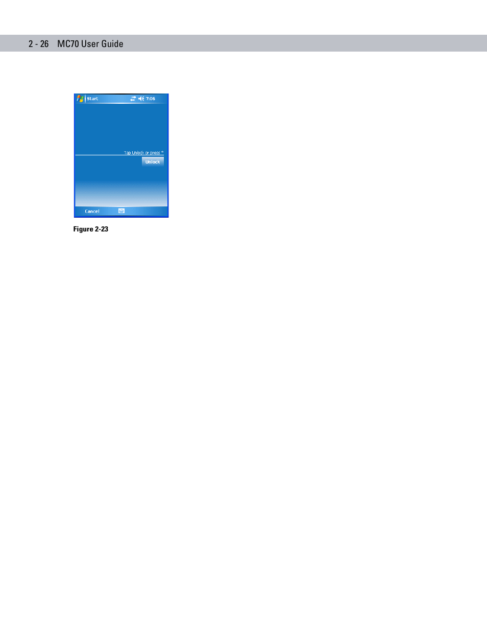 Symbol Technologies MC70 User Manual | Page 58 / 166