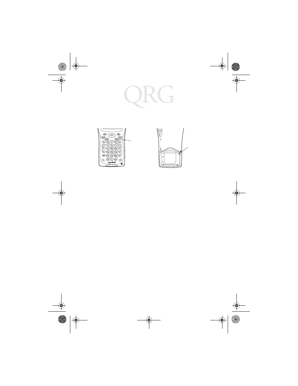 Host communications, Using the rs-232 serial cable | Symbol Technologies QRG PDT 8100 User Manual | Page 28 / 48