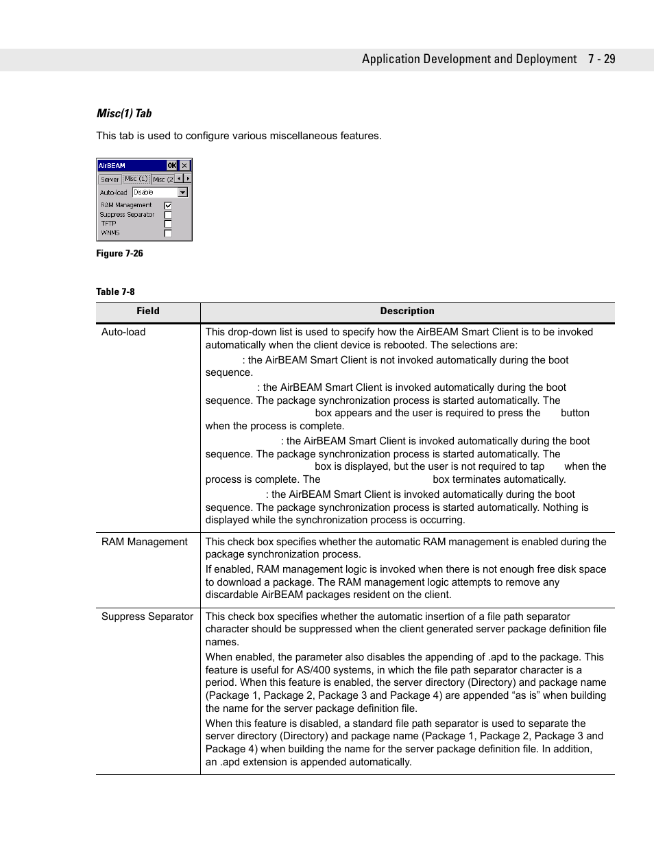 Symbol Technologies VC5090 User Manual | Page 173 / 210