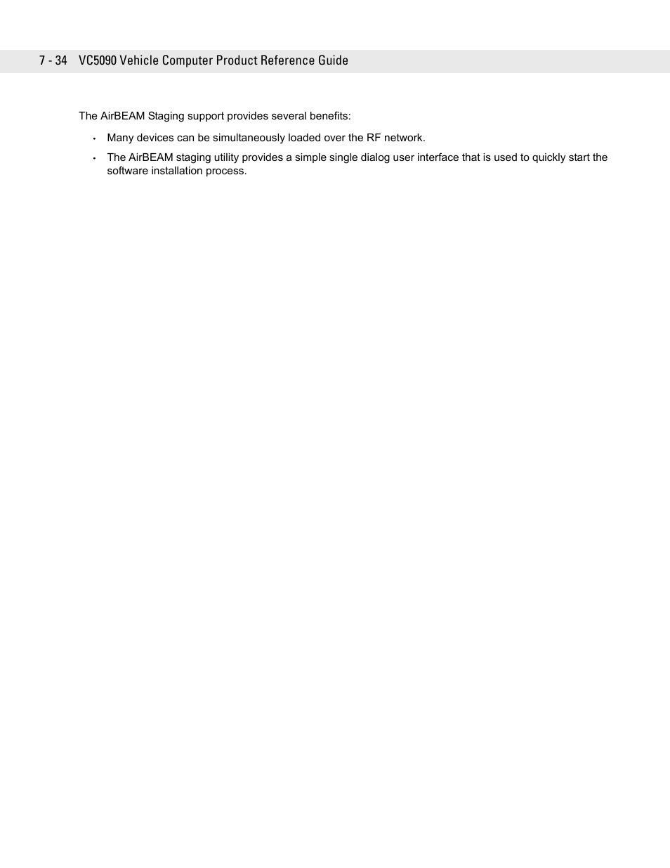 Symbol Technologies VC5090 User Manual | Page 178 / 210