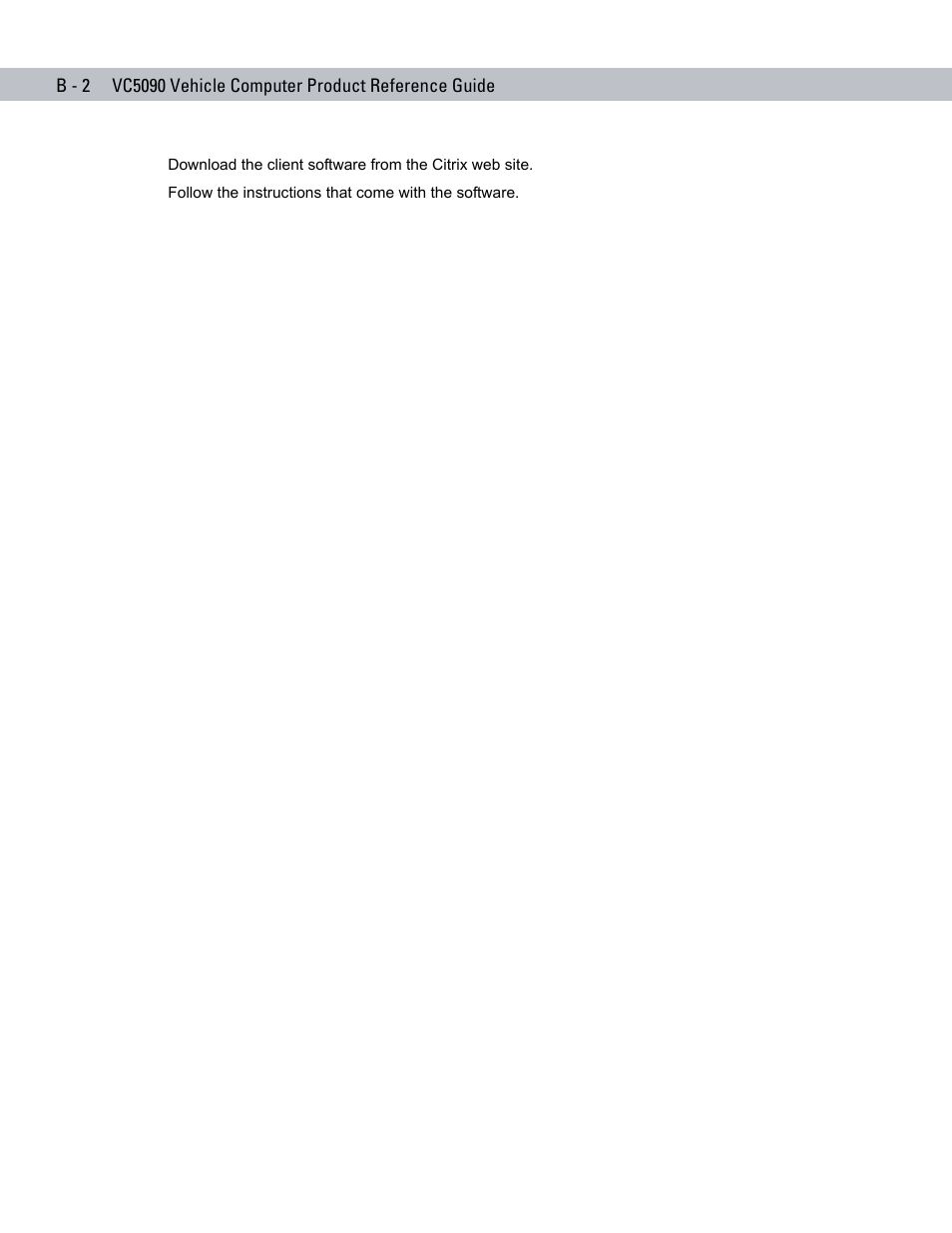 Symbol Technologies VC5090 User Manual | Page 194 / 210