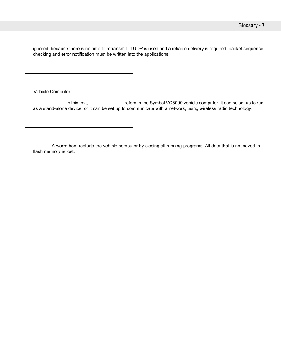 Symbol Technologies VC5090 User Manual | Page 201 / 210