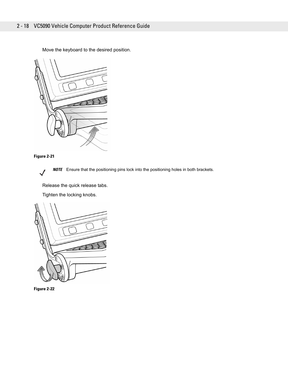 Symbol Technologies VC5090 User Manual | Page 42 / 210