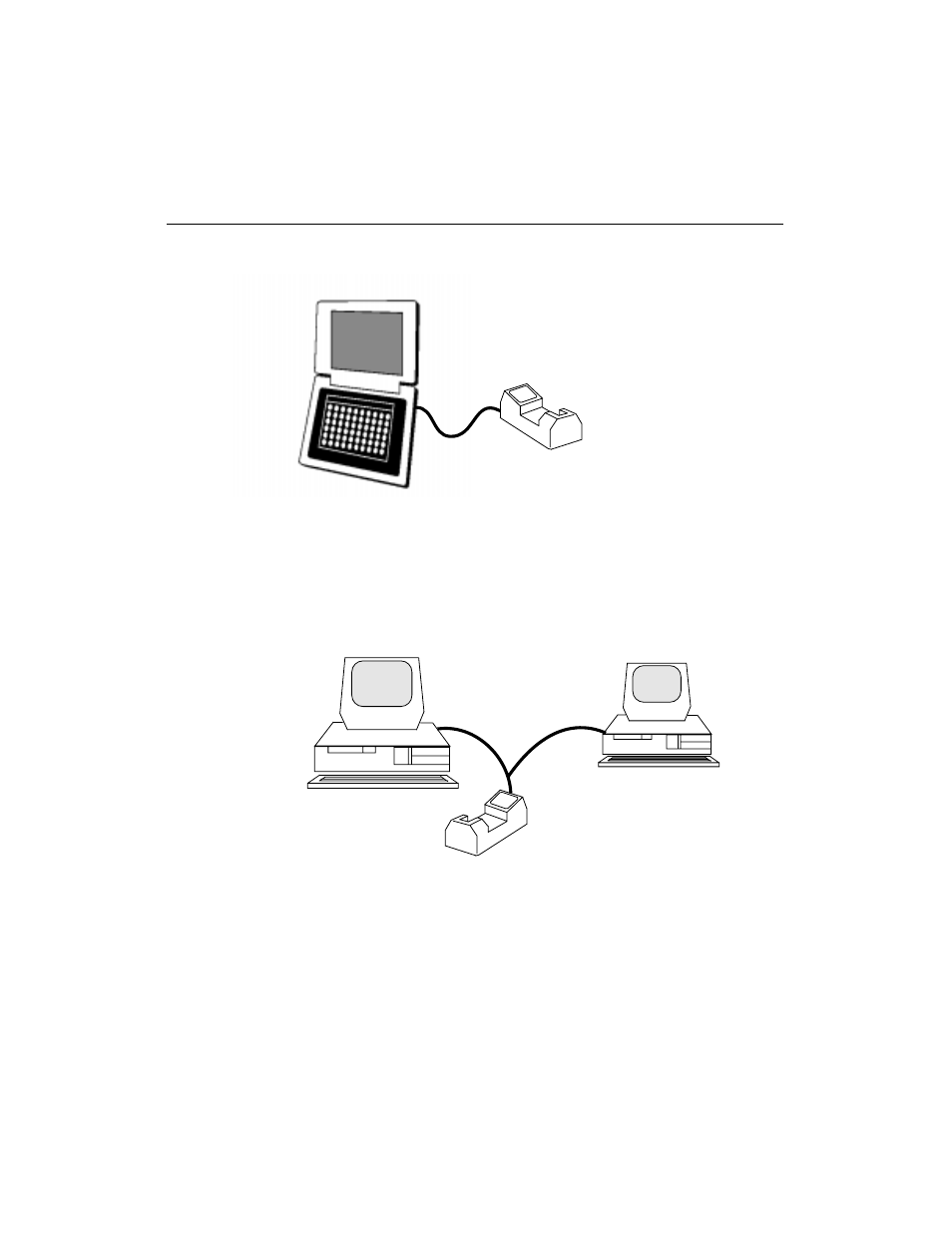 Rs-232c single port, Rs-232c dual port, Rs-232c single port -3 rs-232c dual port -3 | Symbol Technologies LS 3070 User Manual | Page 42 / 214