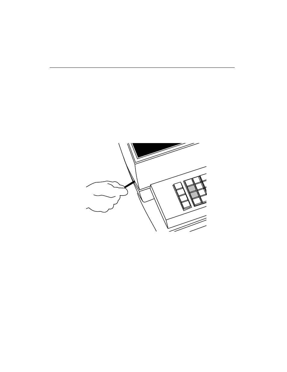 Ont cover latches. see, Figure 5-6 | Symbol Technologies LS 3070 User Manual | Page 47 / 214