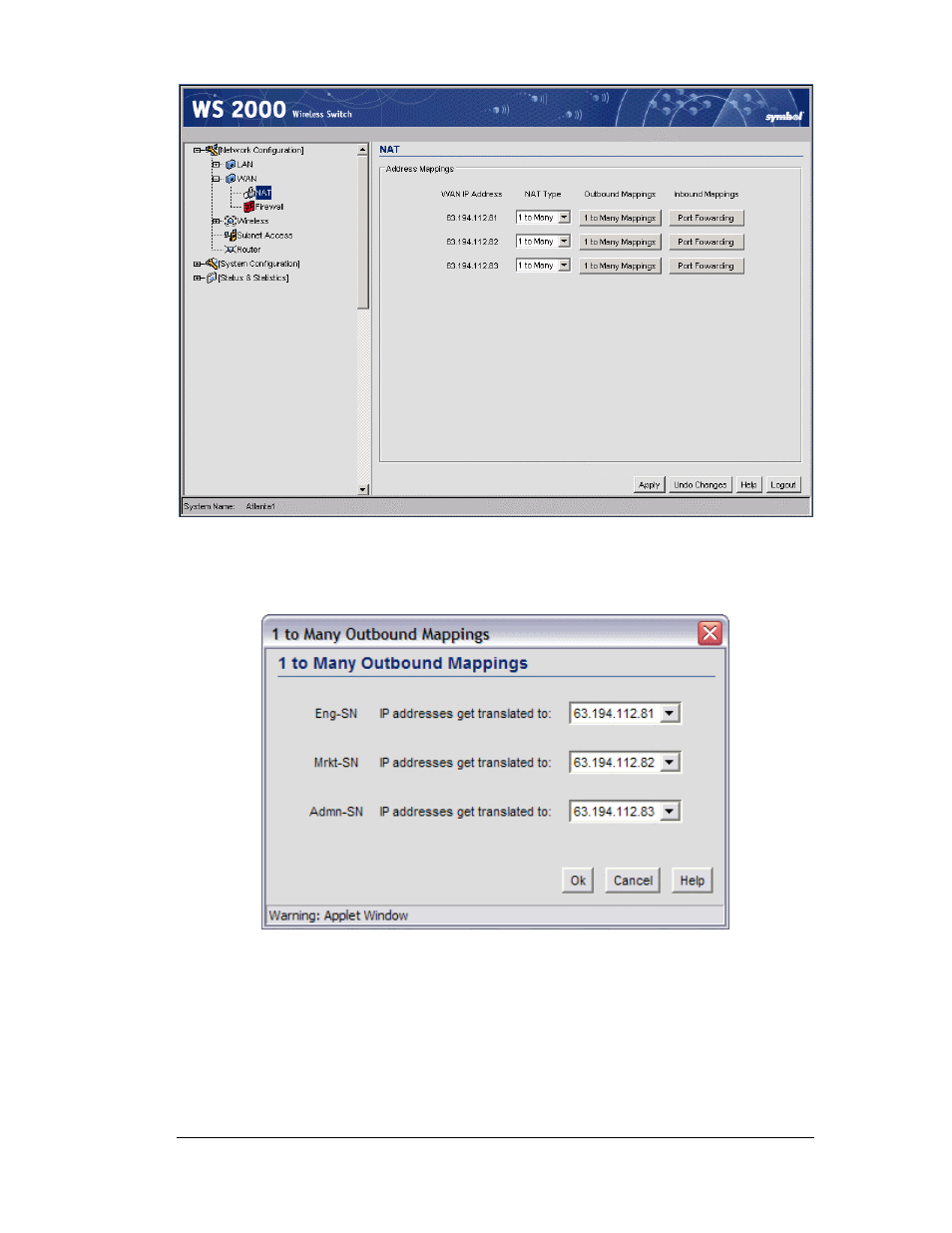 Symbol Technologies WS 2000 User Manual | Page 124 / 150