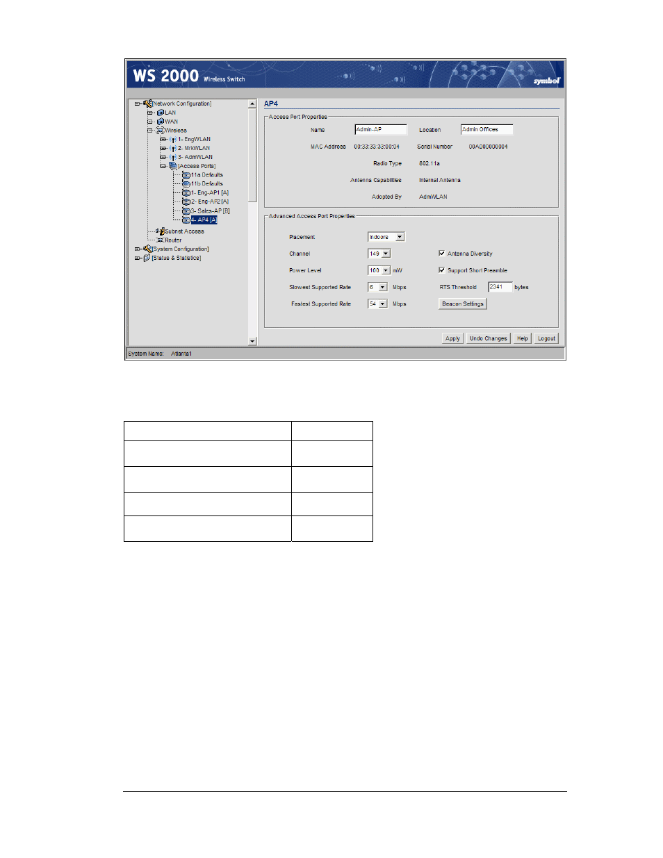 Symbol Technologies WS 2000 User Manual | Page 134 / 150
