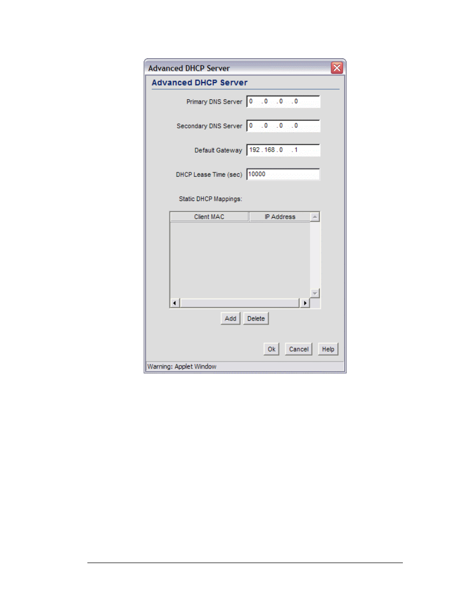 Advanced dhcp settings | Symbol Technologies WS 2000 User Manual | Page 25 / 150