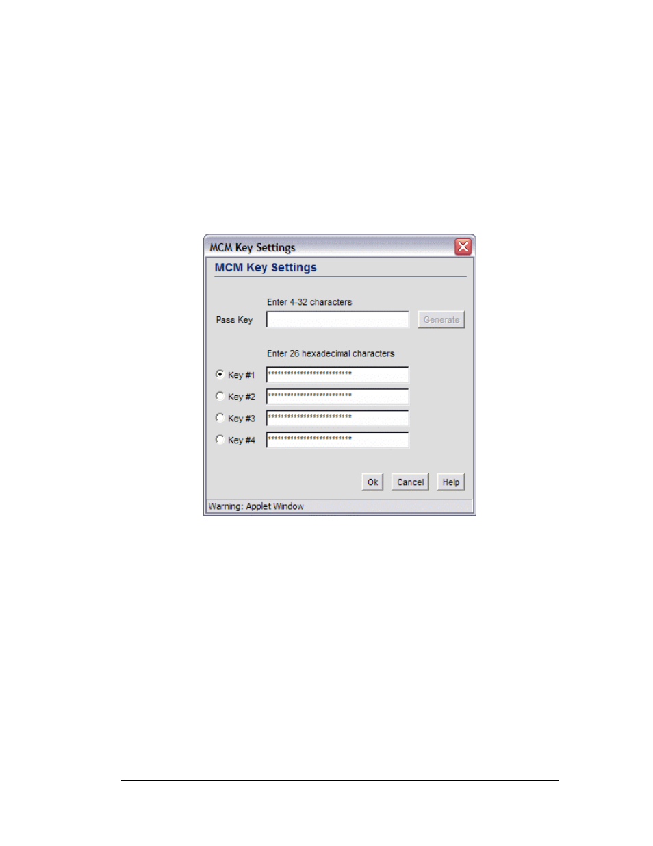 Keyguard-mcm, No encryption | Symbol Technologies WS 2000 User Manual | Page 36 / 150