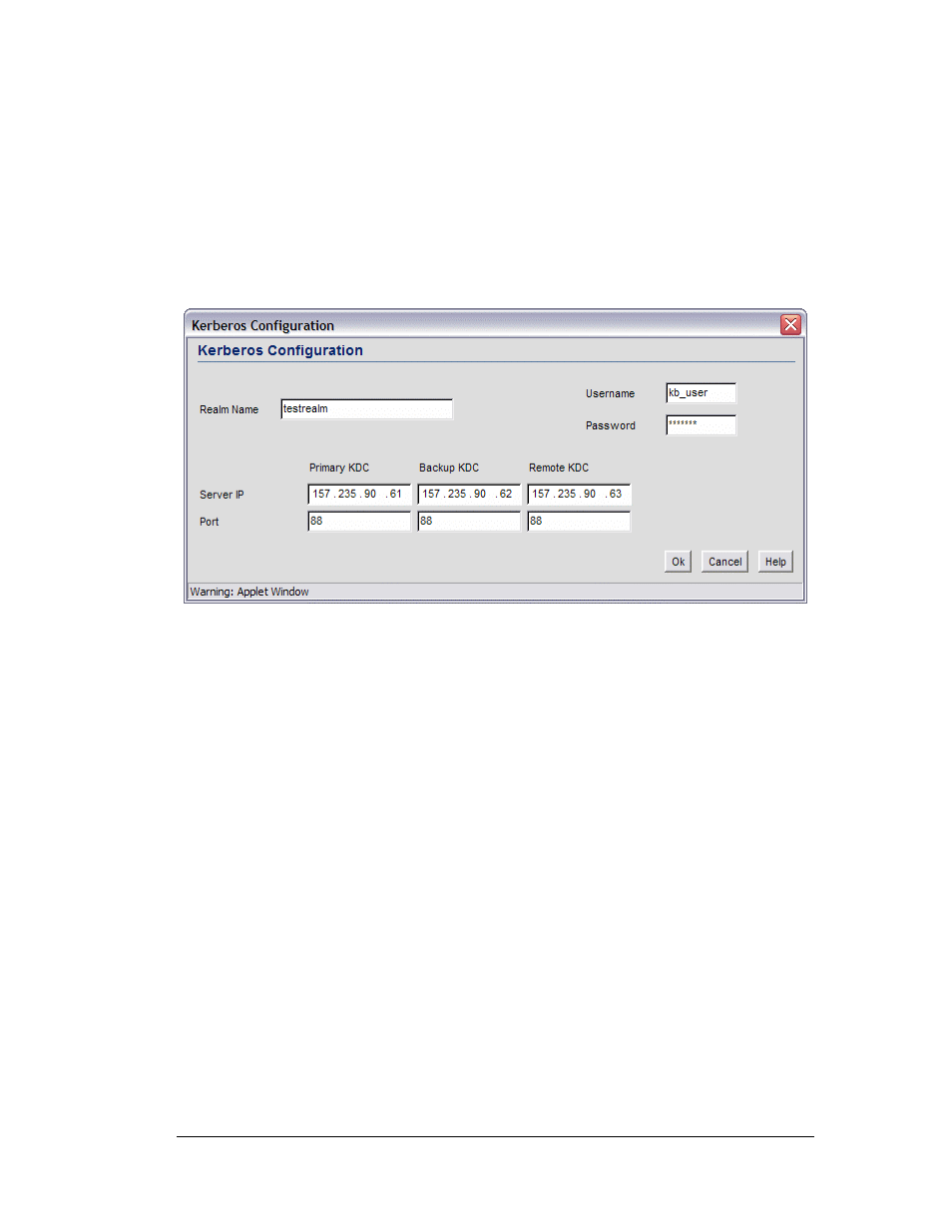 Security—how to configure kerberos authentication | Symbol Technologies WS 2000 User Manual | Page 59 / 150
