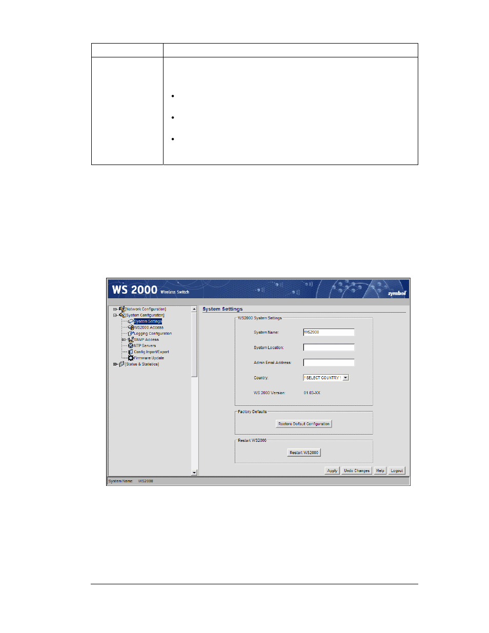 Changing the name of the switch | Symbol Technologies WS 2000 User Manual | Page 62 / 150