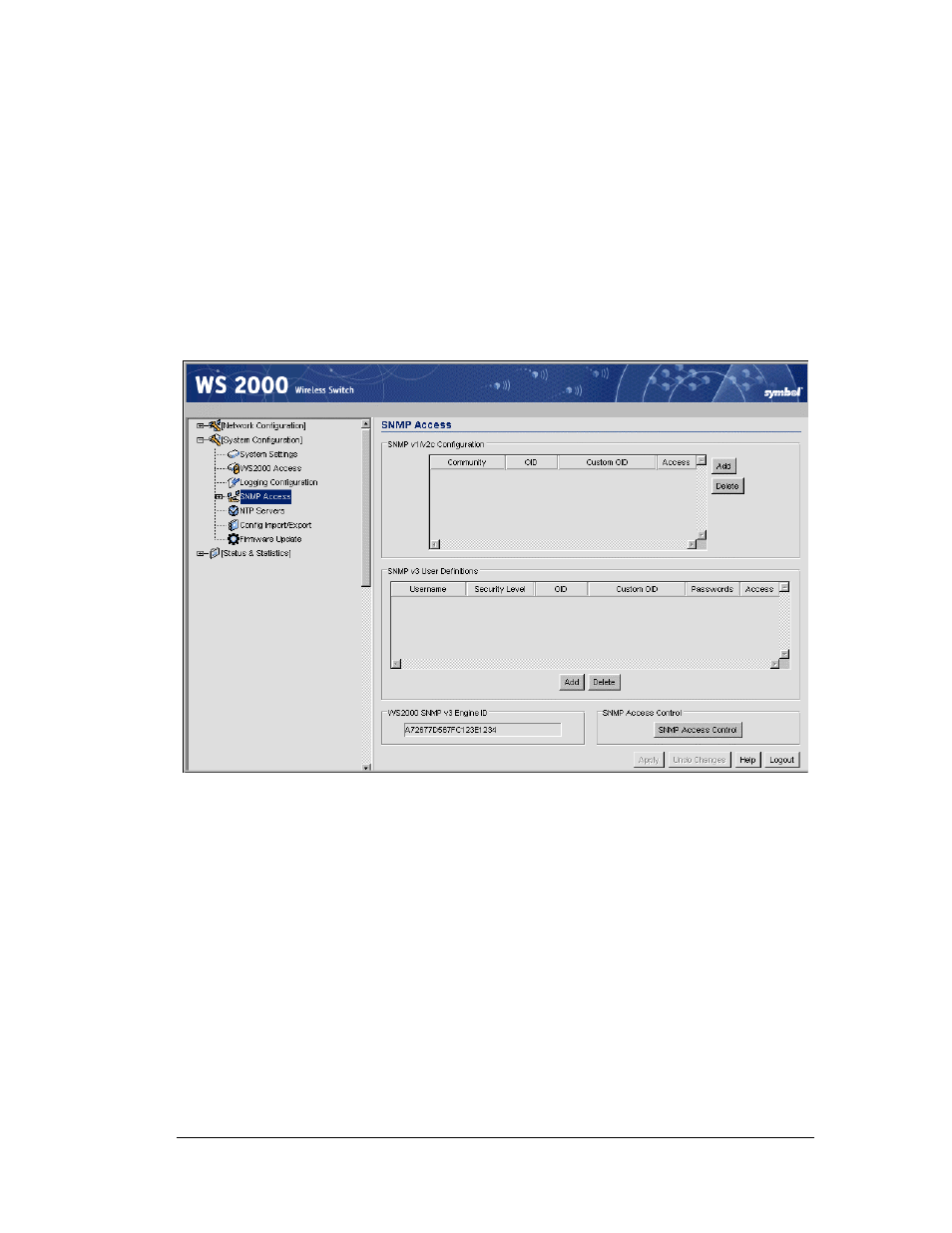 Remote administration, How to configure snmp traps, Setting the snmp version configuration | Symbol Technologies WS 2000 User Manual | Page 70 / 150