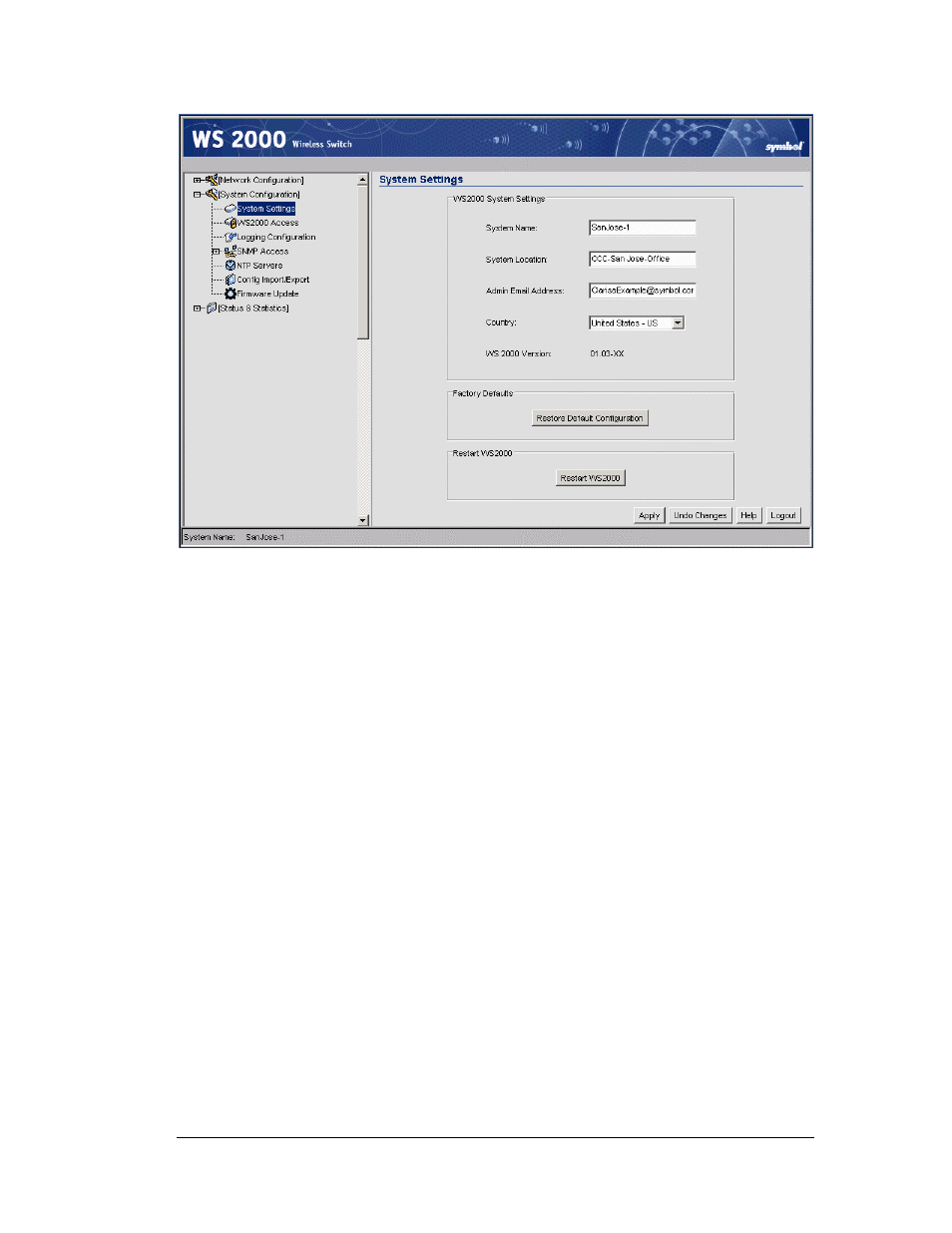 Setting access control | Symbol Technologies WS 2000 User Manual | Page 90 / 150