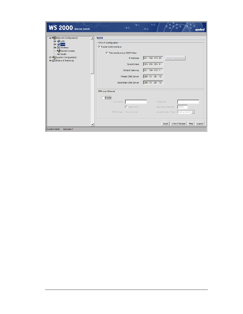 Configuring network address translation (nat), Configuring nat | Symbol Technologies WS 2000 User Manual | Page 98 / 150