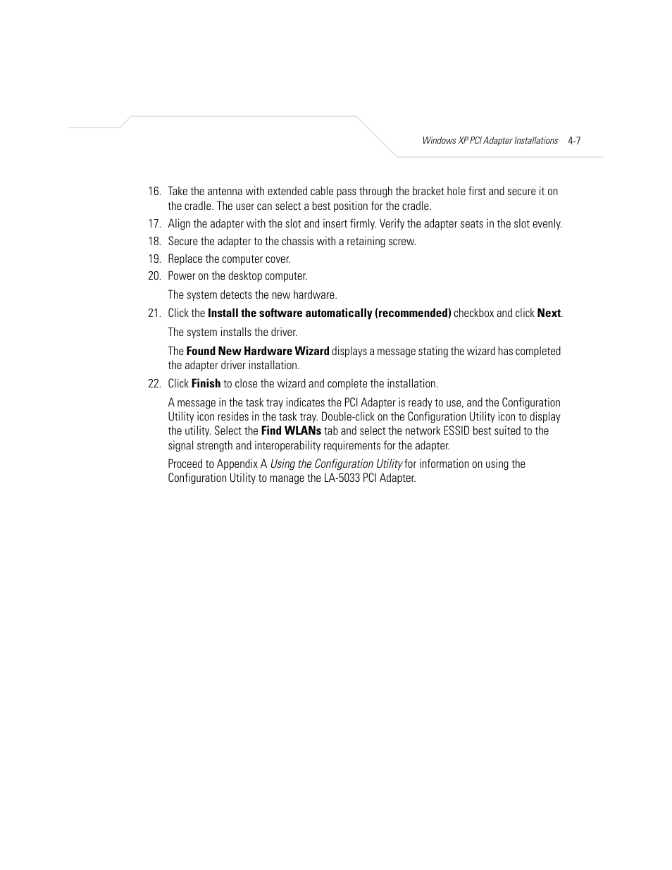 Symbol Technologies LA-5030 User Manual | Page 45 / 106