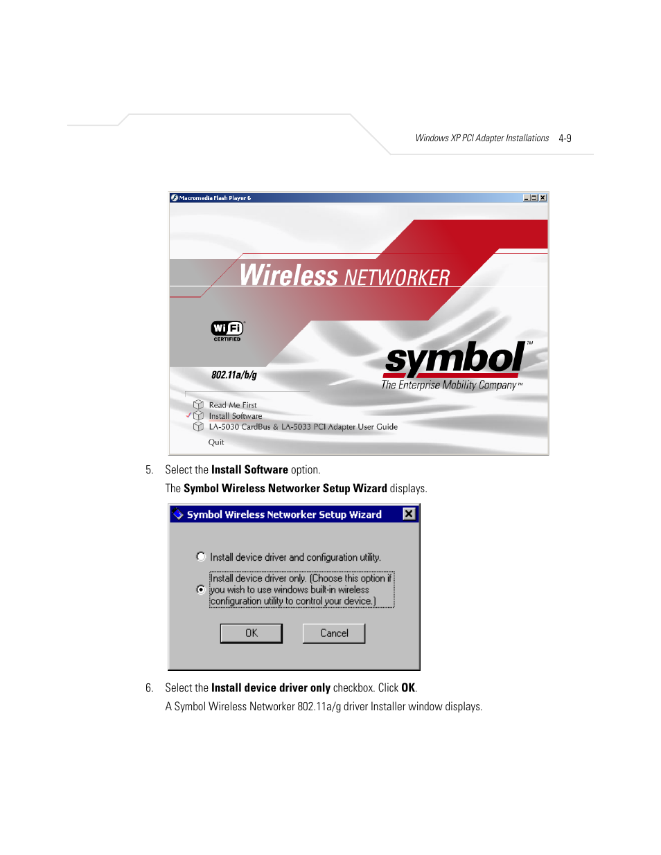 Symbol Technologies LA-5030 User Manual | Page 47 / 106