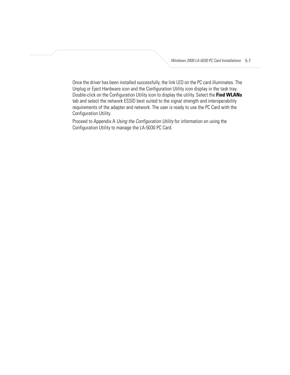 Symbol Technologies LA-5030 User Manual | Page 59 / 106