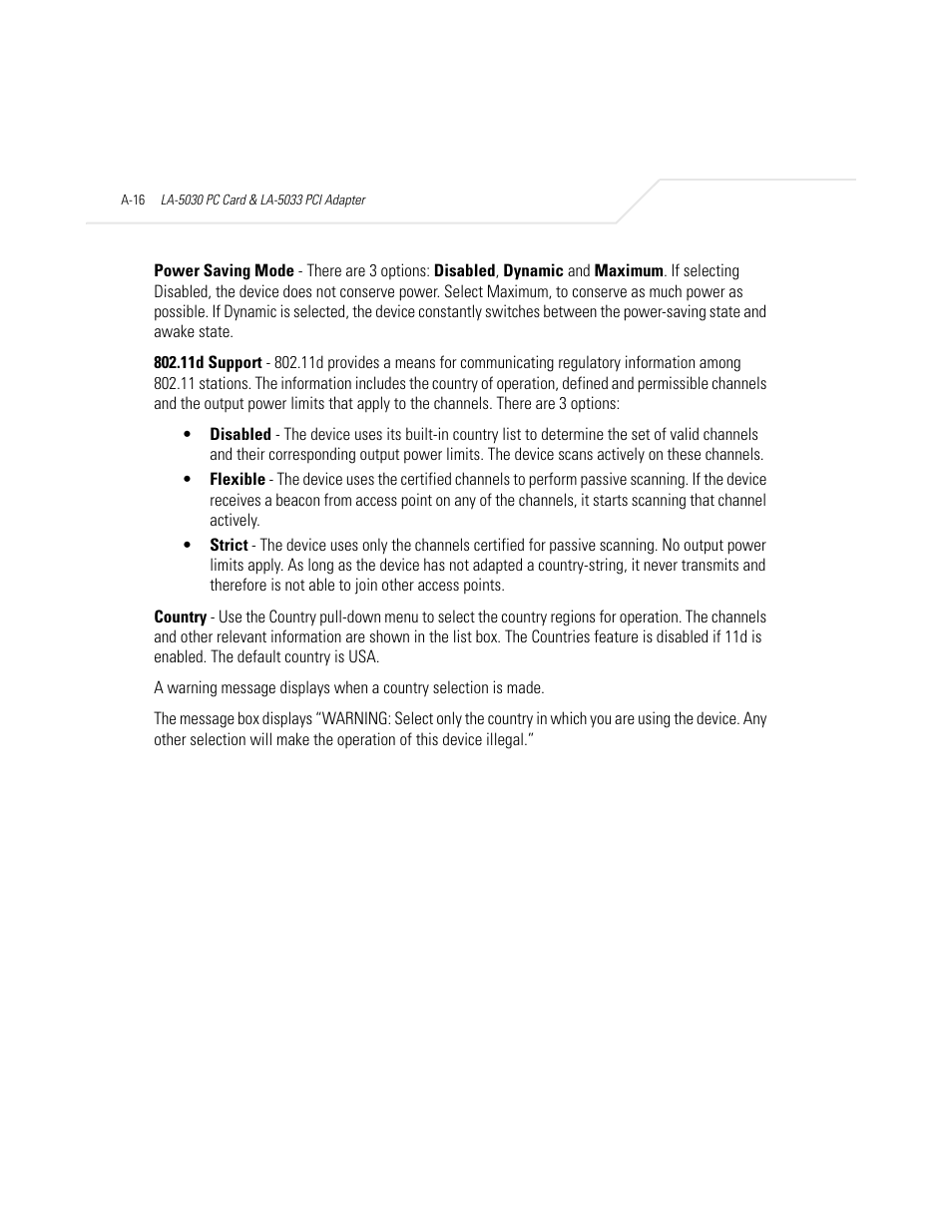 Symbol Technologies LA-5030 User Manual | Page 92 / 106