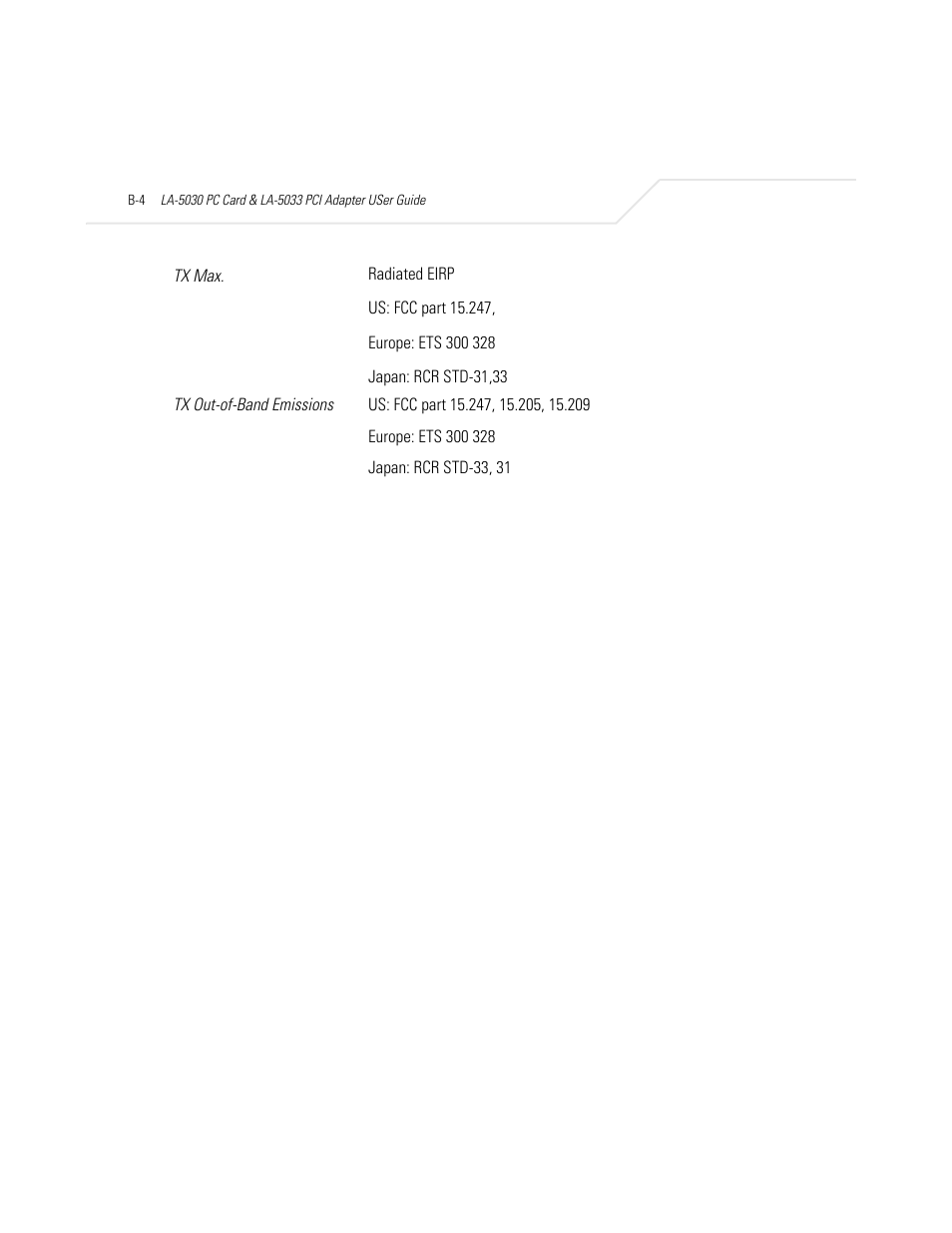 Symbol Technologies LA-5030 User Manual | Page 98 / 106