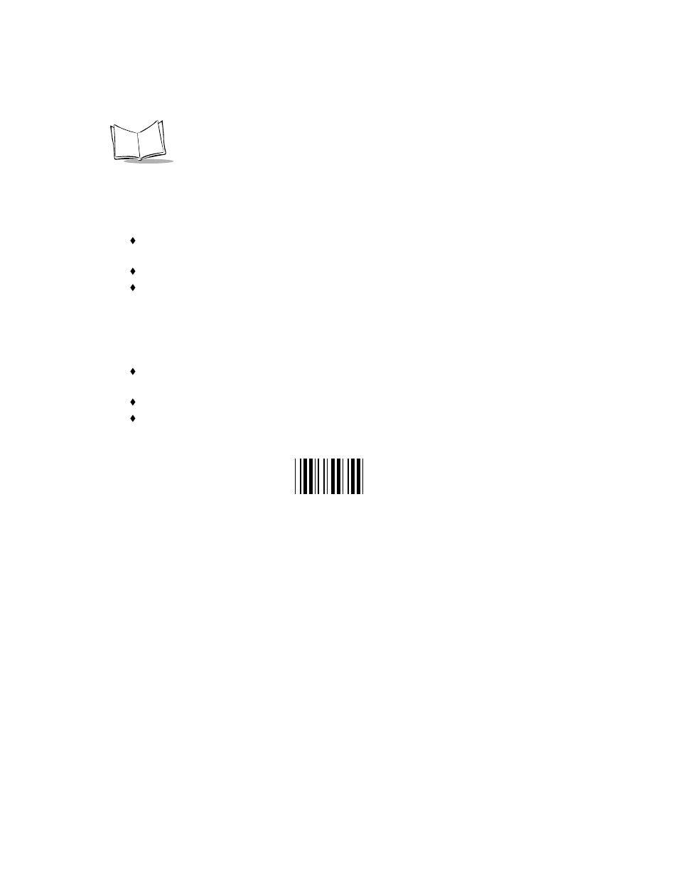 Buffer data, Clear transmission buffer, Buffer data clear transmission buffer | Symbol Technologies LS 2106 User Manual | Page 52 / 100