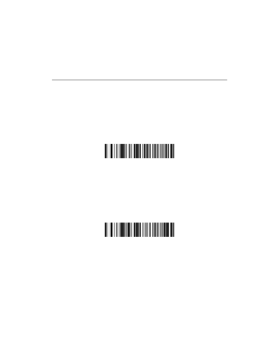 Set lengths for discrete 2 of 5 | Symbol Technologies LS 2106 User Manual | Page 59 / 100