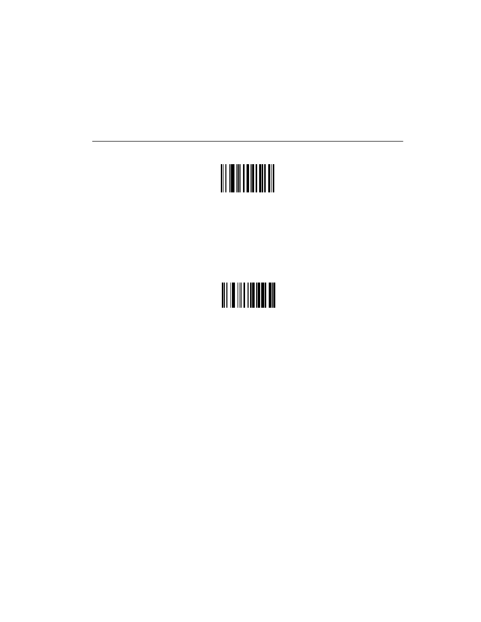 Numeric bar codes (cont’d), Cancel | Symbol Technologies LS 2106 User Manual | Page 79 / 100