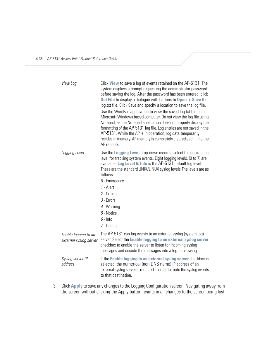 Symbol Technologies AP-5131 User Manual | Page 112 / 578