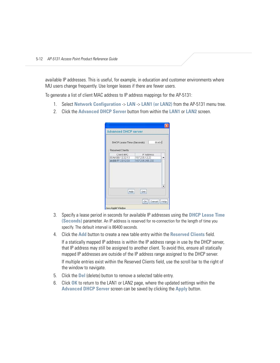Symbol Technologies AP-5131 User Manual | Page 136 / 578