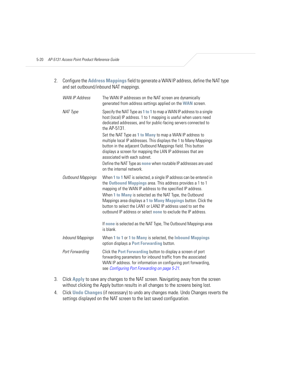 Symbol Technologies AP-5131 User Manual | Page 144 / 578