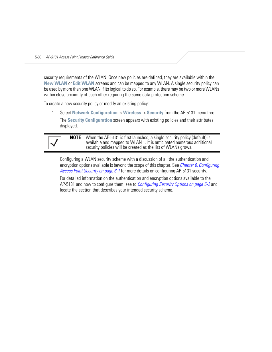 Symbol Technologies AP-5131 User Manual | Page 154 / 578